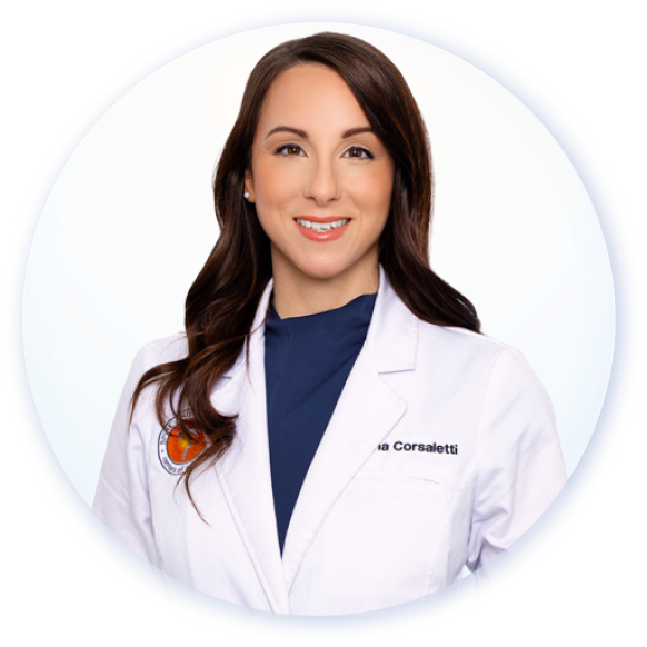 Gina Corsaletti MD circle photo