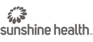 sunshine health logo charcoal